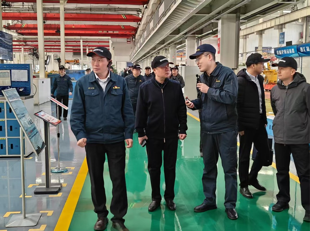 互访交流 携手共进 集团与山推股份开展互访交流活动